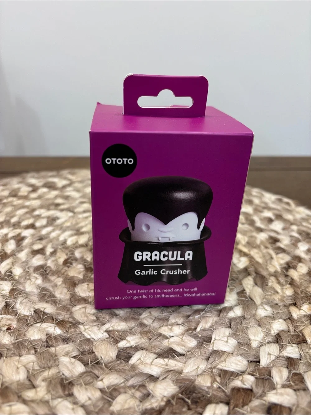 Gracula Garlic Crusher - Purple